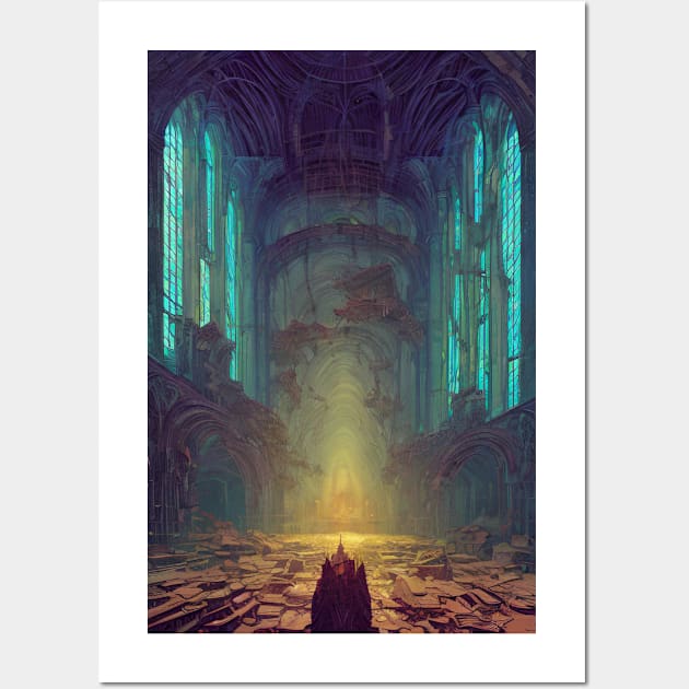 Abandoned Sanctuary Wall Art by EsoteraArt